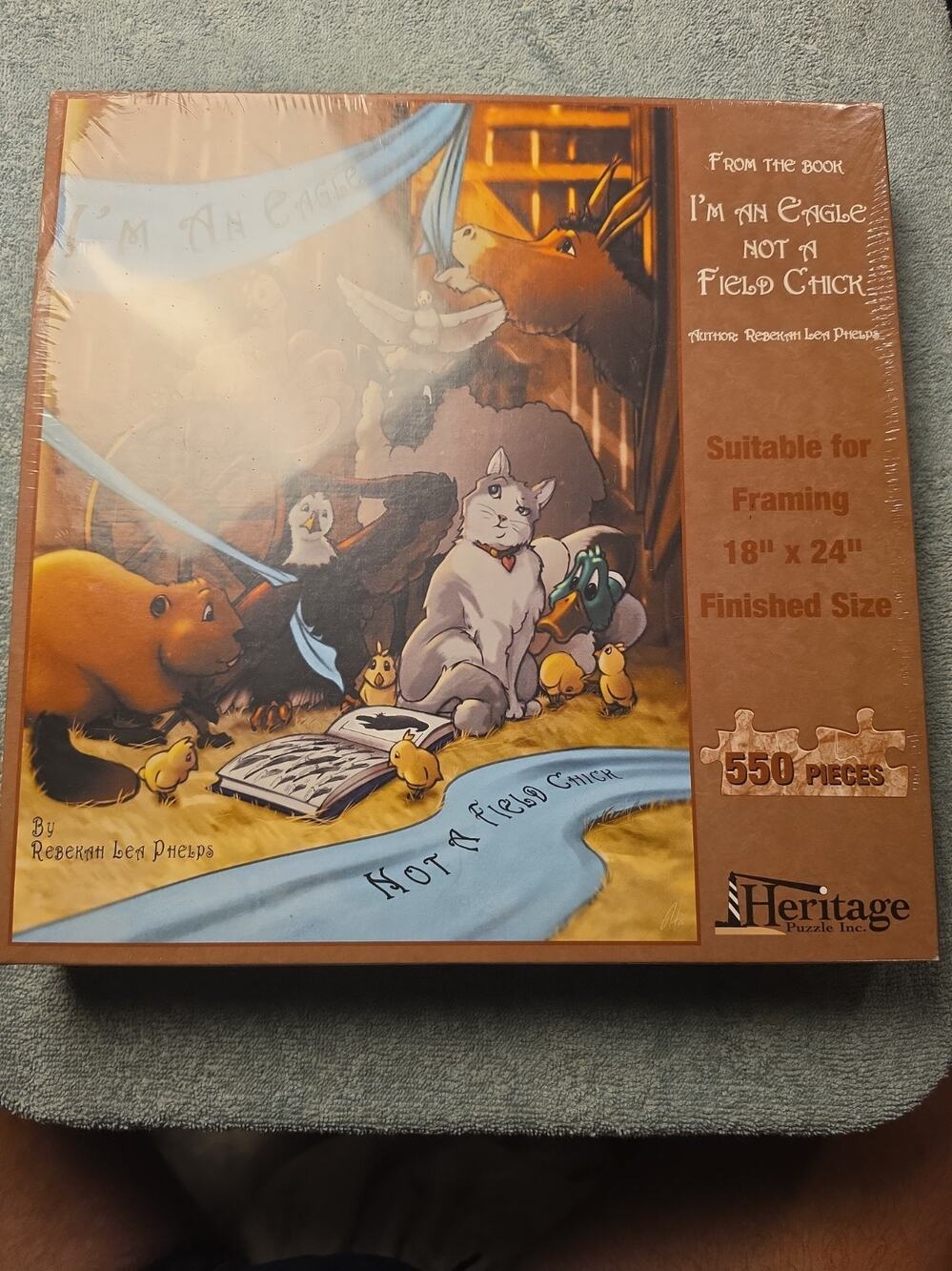 Heritage by Rebekah Lea Phelps 550 Piece Jigsaw Puzzle RARE New